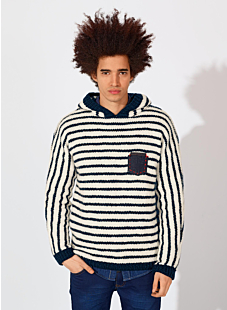Mag. 181 - #13 Hooded sailor sweater