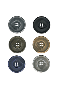 Pack of 6 buttons Ø 30 mm