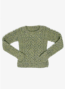 Round collar sweater