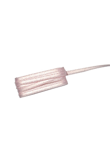 Pink double-sided satin ribbon, 3 mm x 5 m.