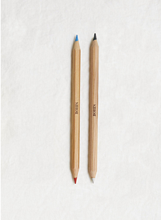Pack of 2 double-ended chalk pencils