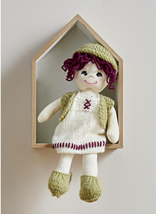 Knitting kit for Lina doll - Springtime