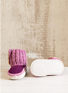 Two-tone children’s slippers