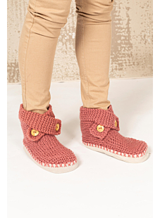 Adult garter stitch slippers