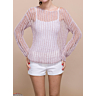 #06 Long sleeve lace sweater