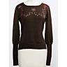 M0440 Embroidered sweater