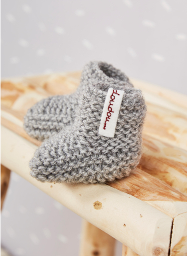 Garter on sale stitch booties